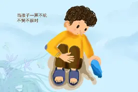 孩子被打骂后若是这两种反应，实际上是在求救，让家长别再动手了图片