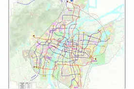 南昌地铁2020-2050年规划图，5条地铁进南昌东站，老城区仍是中心图片