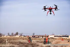 超燃！呼和浩特市消防救援支队无人机亮相地震实战拉动图片