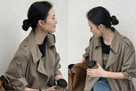 秋天穿得简约才高级！40岁的女性试着这样穿衣，大方又时尚图片