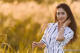 你拍秋景人像照片不好看，是不是这4个原因，影响了照片的好看度图片