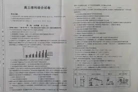 省二模理综试卷图片