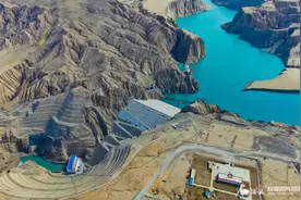 大石门水利枢纽工程蓄水量已达3060万立方米图片