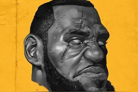 组图：国外网友制作的一组NBA球星炫酷漫画头像，你喜欢吗？图片