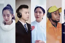 非洲小哥唱rap！致敬最美逆行者！图片