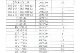 武邑县2020年商品房预售许可证办理情况公示图片