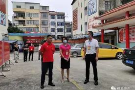 中考第一天，横县县领导到多个考点开展中考巡考工作图片