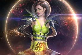 杨颖自创虚拟自己Angela 3.0！同框登杂志封面，网友：人造人造人图片