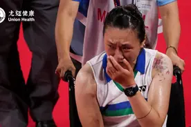 张蓓雯跟腱断裂含泪退赛，奥运金牌背后的伤病你想象不到图片