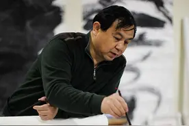 曾翔“吼书”的非议有多大，他的书法成就就有多高！你认同吗？图片