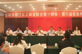 雁江区召开工商业联合会（商会） 第六届会员代表大会图片