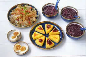 周末，睡到自然醒，用20分钟，做一桌高级感的早餐，小朋友最爱图片
