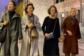 上了年纪不扮嫩反而显气质，学四位80岁奶奶这样穿，优雅老去才美图片