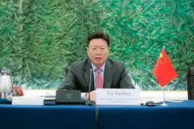 俞建华任商务部国际贸易谈判代表图片