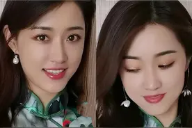 三妮阿姨的唯美旗袍古风，演绎江南女子的温婉柔情，美了美了图片