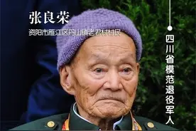 四川老农张良荣：94岁拿出3枚特等功勋章，真实身份让众人震惊图片