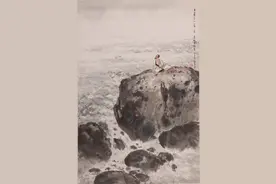 登高望远，才见云阔天高图片