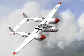 【航空史话】排空驭气奔如电——二战美国P-38“闪电”战斗机图片