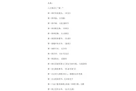人文常识经典总结图片