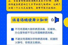 消毒酒精一定要正确使用，一般在室内喷洒的酒精浓度高于70%时，一个小小的火花都可能引起爆燃图片