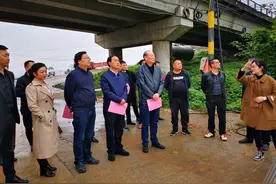 汉滨区政协调研城东新区建设图片