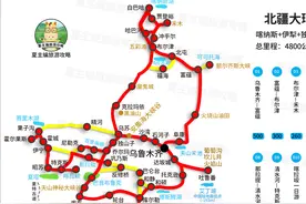 自驾新疆，这是什么神仙线路！看了我都忍不住要自驾新疆了图片
