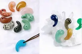 日本人喜爱佩戴的玉器——勾玉图片