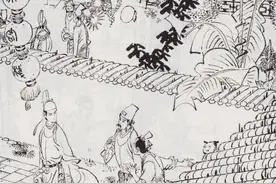 民间故事：天降横财图片