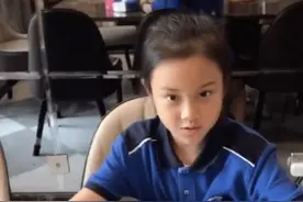 李小璐深夜为女儿准备六一礼物，甜馨穿校服可爱出镜，贾乃亮缺席图片