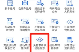 六年免检标不用贴车窗 交管部门教您在线领电子标图片