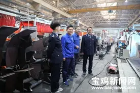 宝鸡市税务局第一税务分局：走好为企业办实事的每一步图片