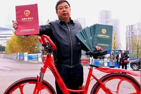农民大爷发明新型自行车，速度快不费劲，已有专利给660万都不卖图片