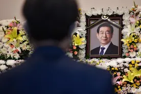 Story|首尔市长的戏剧性死亡如何使一个国家分裂？图片