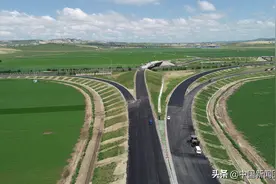 探访经乌高速项目建设现场图片