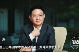 曾鸣：站得高，看得远，自然比别人走得更好图片