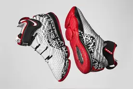 致敬经典！詹姆斯战靴Nike LeBron 17“涂鸦”配色后天正式发售图片