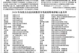 公示！鄂尔多斯3人拟推荐享受国务院特殊津贴图片