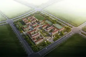 今年9月铁一中陆港学校一期建成投用 西安国际港务区今秋可提供超7000个学位图片