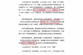 GDI应用大学（独立学院）排行榜：锦城学院排名全国第四图片