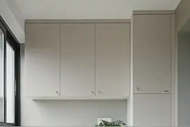 听我一句劝，阳台放洗衣机一定要安装洗衣柜，家里多一个洗衣房图片
