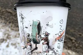 纸杯画成这样，你会喜欢吗？ ​​​图片
