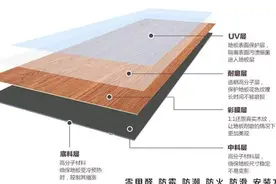 复合地板已过时了，我家铺了50块一平的spc地板，无甲醛还不怕水图片