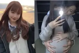 16岁女高中生录真人秀，踩线怀孕8个月，经手人是17岁油管网红图片
