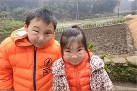 哥哥带着妹妹去捅马蜂窝，被蛰得满头大包太搞笑，父母差点认不出图片