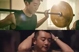 郑恺新片增重40斤，戏里挺着啤酒肚扮油腻男，预告里差点认不出来图片