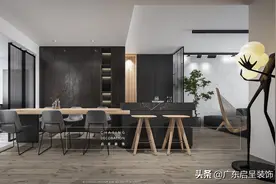 110㎡黑框玻璃门，一个百试不厌让家通透的利器｜中海康城花园图片
