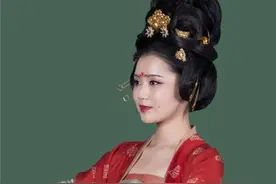 古装影视发型之唐朝后宫妃子造型图片