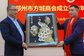 郑州市方城商会成立，各地商会纷纷“献宝”图片