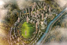 总投资1500亿元的武汉恒大水世界、梦幻城、温泉城正在建设中图片