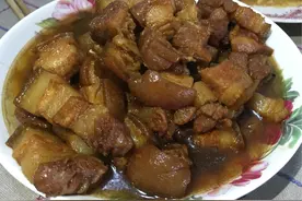 猪肉终于降价了，做上一道“啤酒烧肉”管吃管添图片